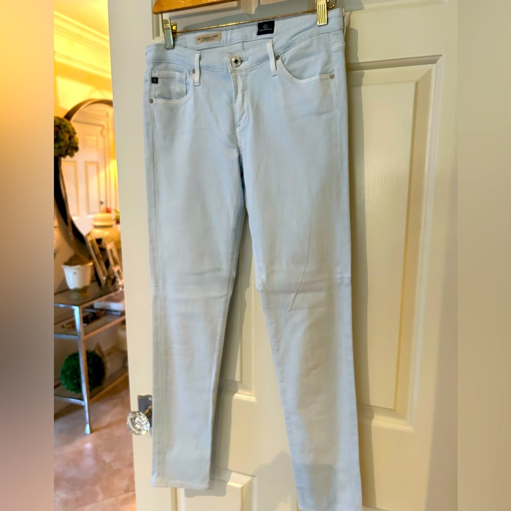 AG POWDER BLUE CROPPED PANT Sz. 28